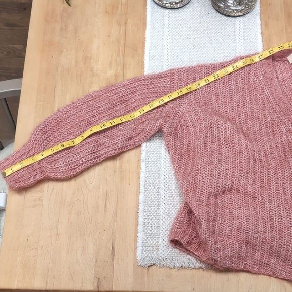 Sezane Achille Dusty Rose Cardigan - Picture 6 of 8